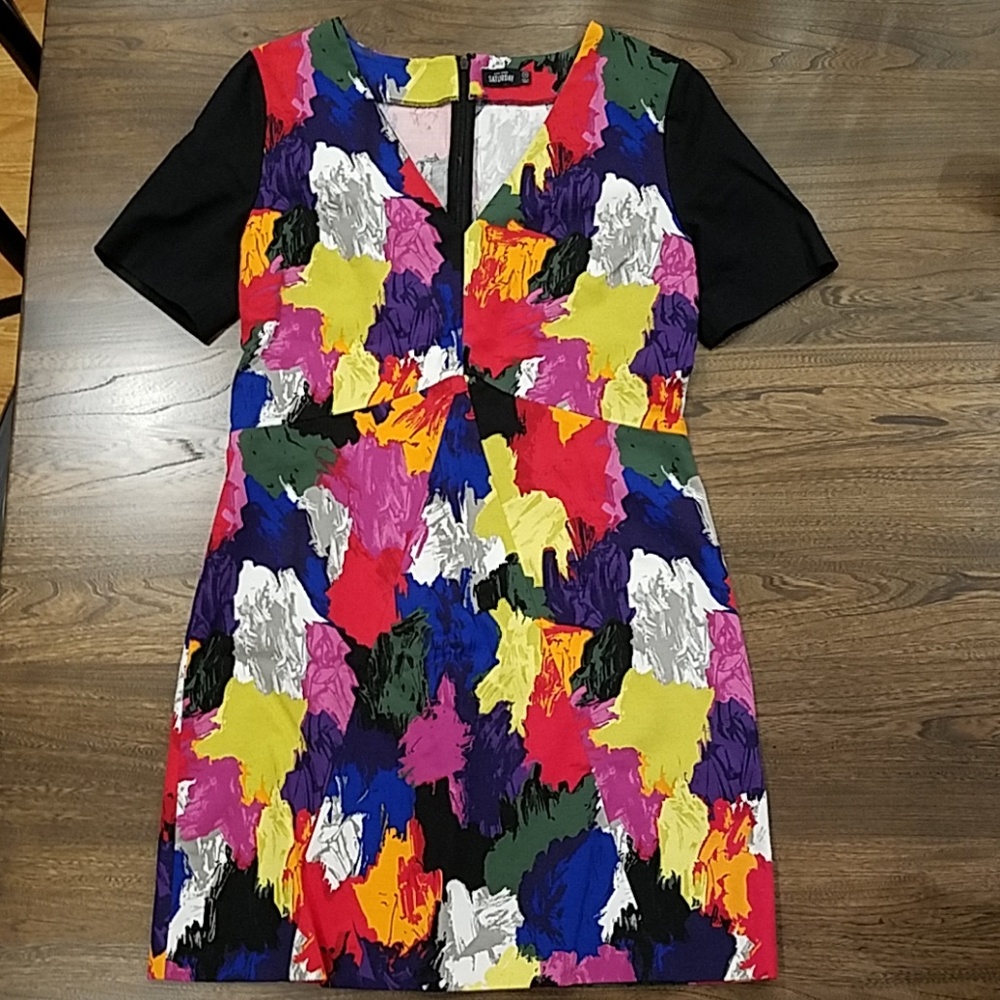 Kate Spade Saturday multi colored dress